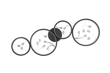 Lampa sufitowa Trio 642110432 czarny