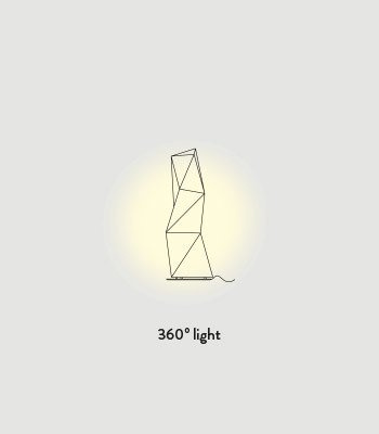 Lampa stołowa Slamp DIAMOND S DIATS00WHT00000000EU biały
