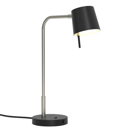 Lampa stołowa Astro Miura Desk USB 1444007 Matowy Nikiel