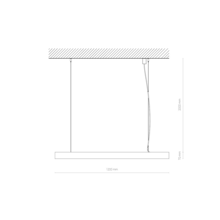 Lampa sufitowa CL OFFICE LED PRO 120 Nowodvorski 10208 czarny