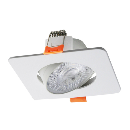 Light Prestige Ruchome kwadratowe oczko podtynkowe Plus białe LED CCT LP-1506/1RS WH Square