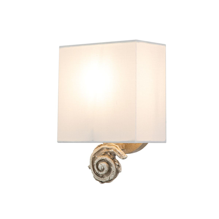 Kinkiet Elstead Lighting Swirl biały FB-SWIRL-1S-W