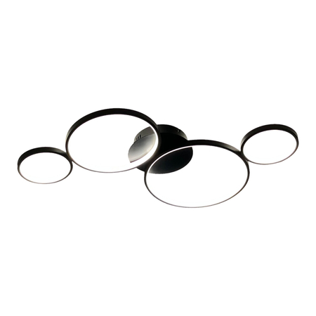 Milagro Lampa sufitowa UNIVERSE 30W ML1047 CZARNY