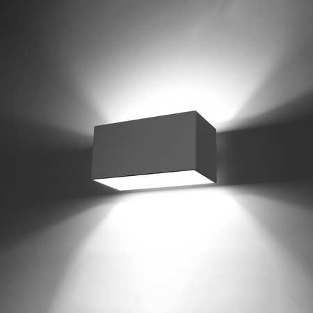 Sollux Lighting Kinkiet QUAD MAXI szary SL.0526