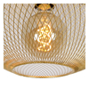 Lampa sufitowa Lucide MESH 21123/45/02 złoty