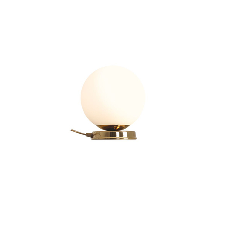 Lampa biurkowa LAMPKA BIURKOWA BALL GOLD M Aldex 1076B30_M złoty