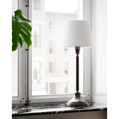 Lampa stołowa By Rydens Dinant z białym abażurem 4024550-5000