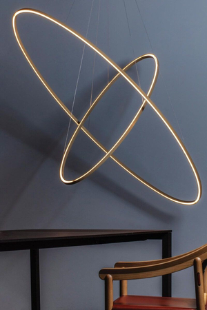 Lampa wisząca Nemo ELPLOW5A Ellisse Double Mega