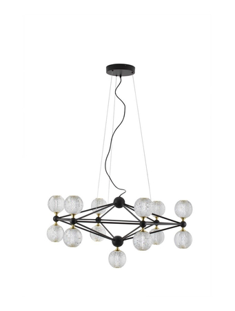 Lampa wisząca Luces Exclusivas BOYA czarny LE42739