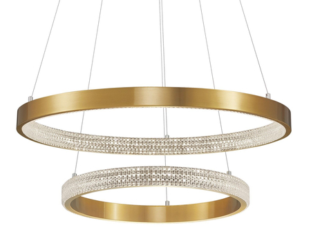 Lampa wisząca Luces Exclusivas MORON LE41700 mosiądz