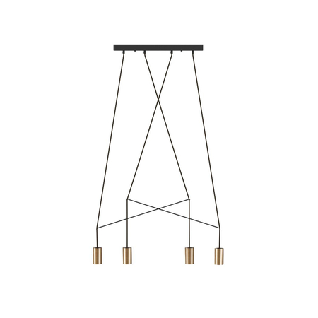 Lampa wisząca IMBRIA Nowodvorski 7957 mosiądz