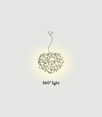 Lampa wisząca Slamp VELI - COUTURE TRANSPARENT WIRE S VELSS00CTR01T00000EU