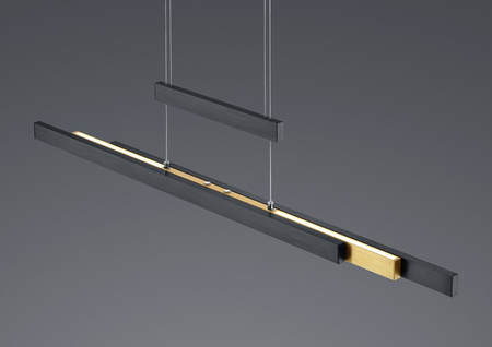 Lampa wisząca Trio 375310502 czarny