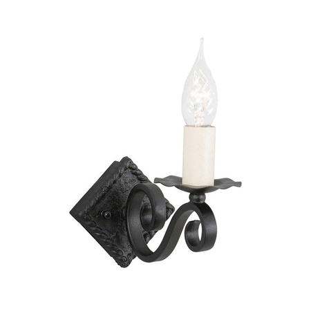 Kinkiet Elstead Lighting Rectory czarny RY1A-BLACK