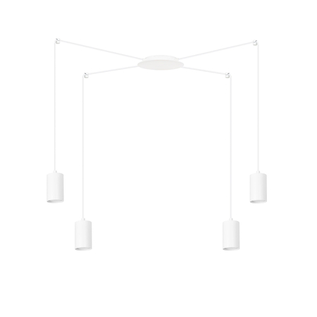 Lampa wisząca TRAKER 4 WH/WHITE Emibig 525/4 biały