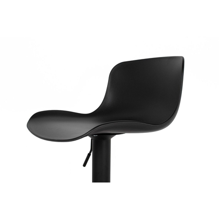 Krzesło barowe STOR regulowane czarne