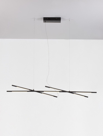 Lampa wisząca Luces Exclusivas BELL czarny LE42728