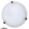 Lampa sufitowa Rabalux Alabastro 3203 białe szkło alabastrowe