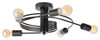 Lampa sufitowa Rabalux Carly 2096 czarny matowy