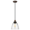 Lampa wisząca Elstead Lighting Baskin mosiądz FE-BASKIN-P-B-BR