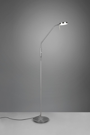 Lampa podłogowa Trio 423310107 srebrny
