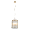 Lampa wisząca Endon Lighting Lambeth Ribbed 106711 mosiądz