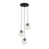 Lampa wisząca Italux Sarpo PND-58867-3S-BK Czarny