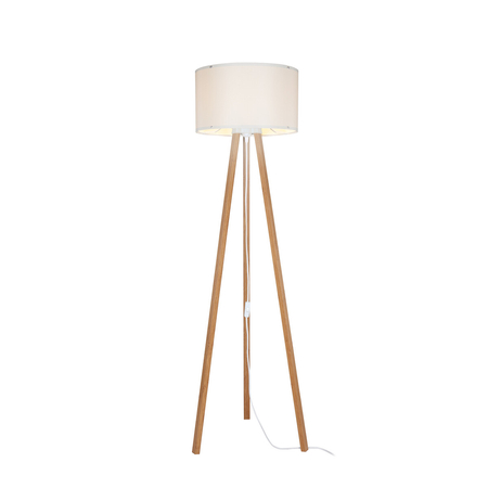 Lampa podłogowa Zuma Line ASZ.1664 PIKO LAMPA PODŁOGOWA NATURALNA/BAMBOO-CREAM