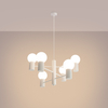 Sollux Lighting Żyrandol HALO 6 biały SL.1829