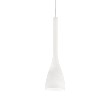 Lampa wisząca Ideal Lux 035697 Flut SP1 SMALL Bianco