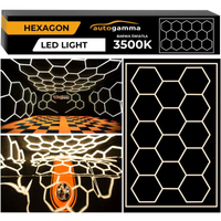 Modułowy system oświetleniowy autogamma HEXAGON LED 243 x 483 cm 3500K PC