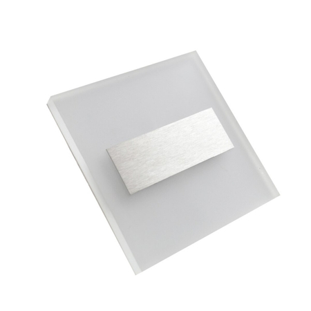 Eko-Light Oprawa schodowa LUMI Barwa Ciepła 3000K EKS2341 BIAŁY / SREBRNY