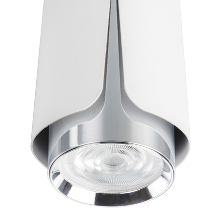 Milagro Flower Chrome Downlight 1xGU10 Biały ML0270 BIAŁY + CHROM