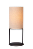 Lampa stołowa Lucide HERMAN 30562/81/38 czarny/beżowy