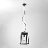 Lampa zewnętrzna wisząca Astro Calvi Pendant 305 1306013 Czarny z Teksturą