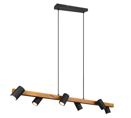 Lampa wisząca Trio 312490632 czarny