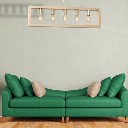 Milagro Lampa wisząca MACK 5xE27 MLP5465 BIAŁY