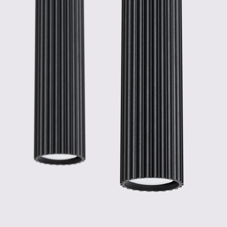 Sollux Lighting Lampa wisząca KARBON 2 czarny SL.1574