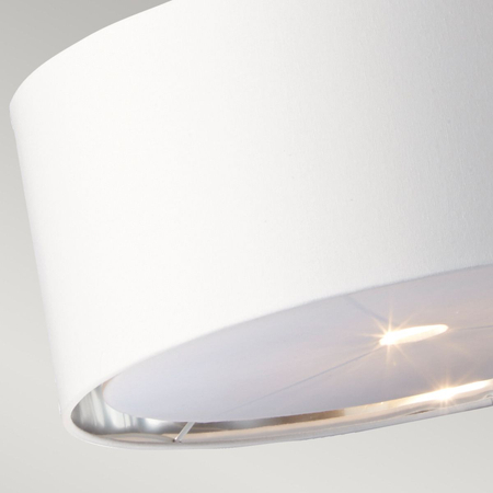 Lampa wisząca Elstead Lighting Balance czarny/srebrny BALANCE-P-BKPN