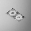 Lampa wpuszczana AQForm Squares 70 X 2 Qrled Lens Trimless Recessed Biały Struktura