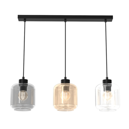 Milagro Lampa wisząca SOMBRA MIX 3xE27 MLP8368 CZARNY