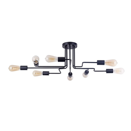 Lampa sufitowa Maytoni T532CL-08B Gilbert - Czarny