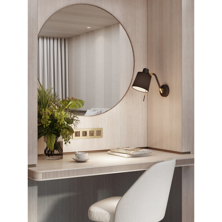 Kinkiet Astro Edward Wall 1441001 Matowy Czarny