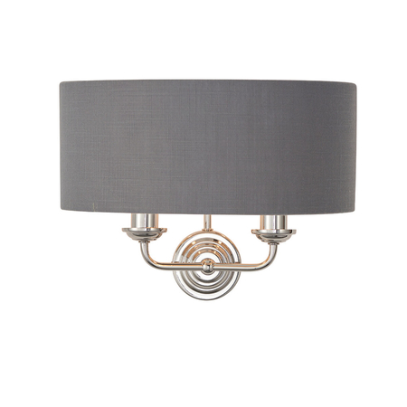 Kinkiet Endon Lighting Highclere 94406 nikiel