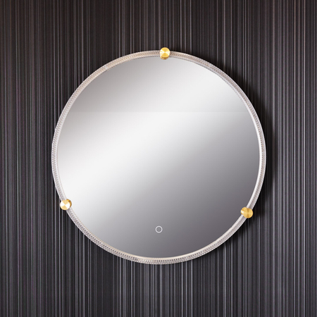 Lustro Zuma Line D2532 LUSTRO LED 60 CM CZARNE/BLACK