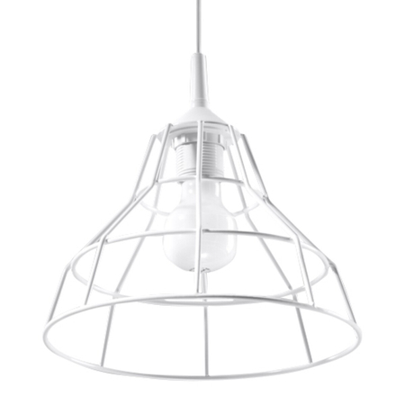 Sollux Lighting Lampa wisząca ANATA biała SL.0145
