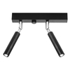 Sollux Lighting Plafon EYETECH 2 czarny SL.0898