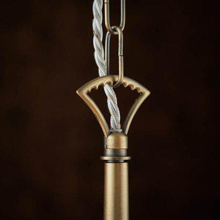 Endon Lighting Lampa wisząca 70245 mosiądz