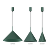Milagro Lampa wisząca CAPITAL GREEN Ø46cm 1xGX53 MLP0955 BUTELKOWA ZIELEŃ