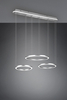 Lampa wisząca Trio 323610307 srebrny